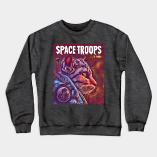 SPACE TROOPER in 8 bits Crewneck Sweatshirt